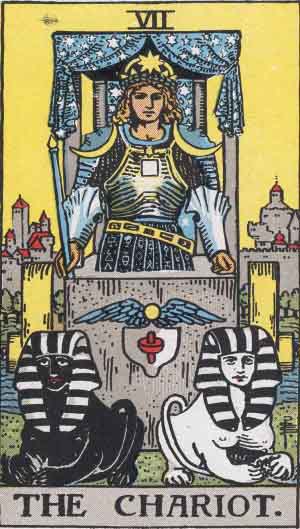 Le Chariot — Rider-Waite tarot card